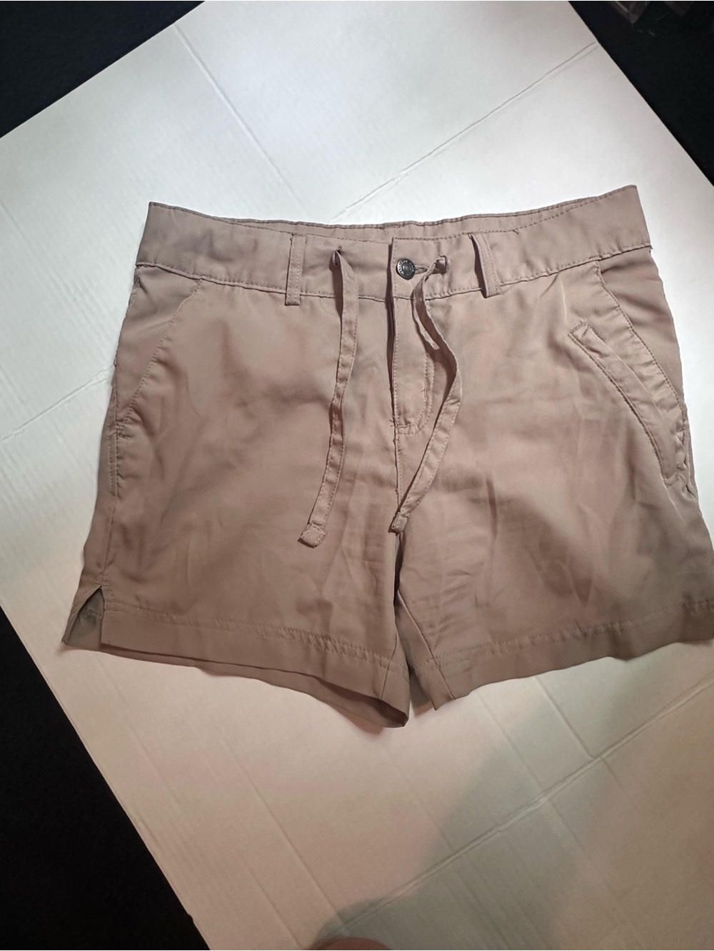 Women's Drawstring Casual Shorts - Taup|e